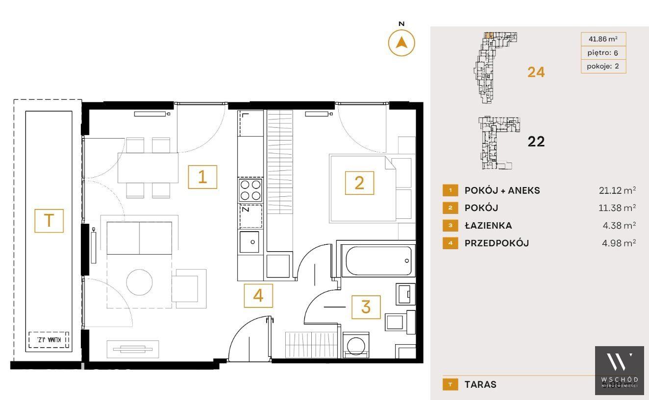 2 pokojowe mieszkanie + balkon | gotowe - zdjęcie 2