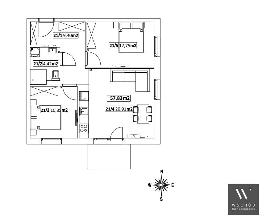Komfortowe 3 pokoje | balkon - zdjęcie 2