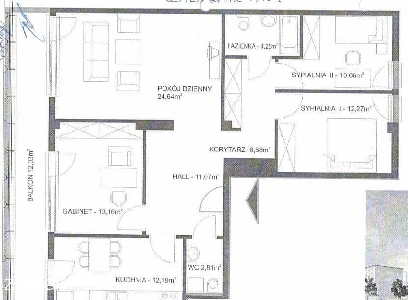 Przestronny 4-pokojowy apartament | metro | parking - zdjęcie 15