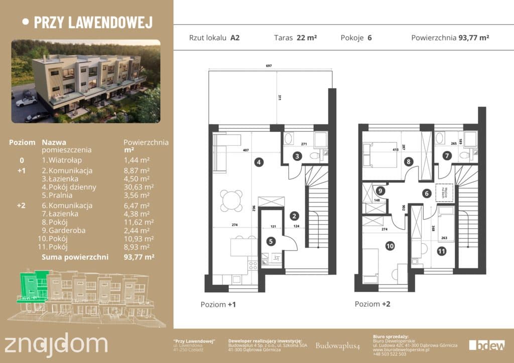 Nowy apartament 94 m² | 4 pokoje | taras | Czeladź - zdjęcie 8