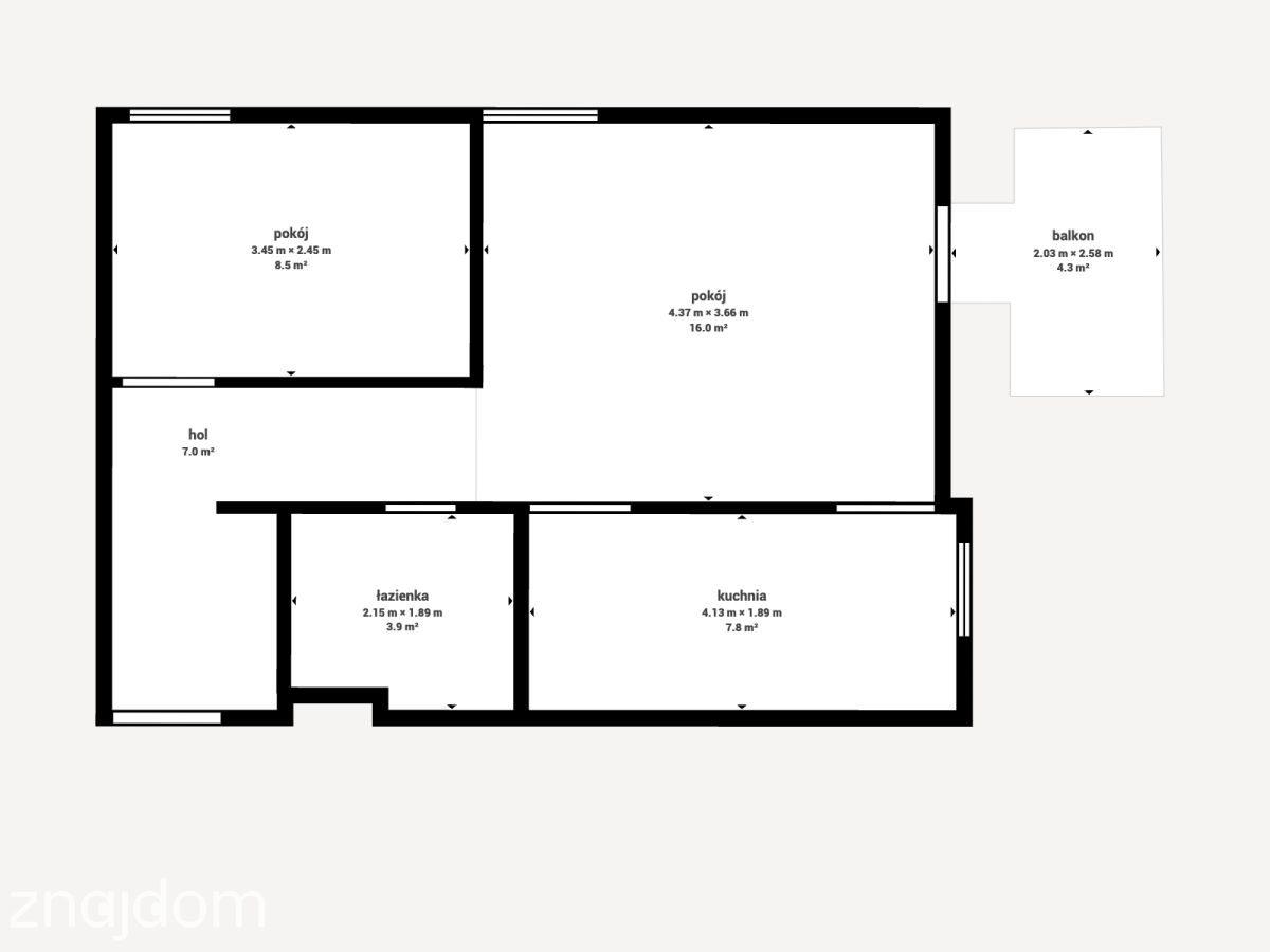 Apartament Wisła  47 m² przy Centrum NOWA CENA - zdjęcie 20