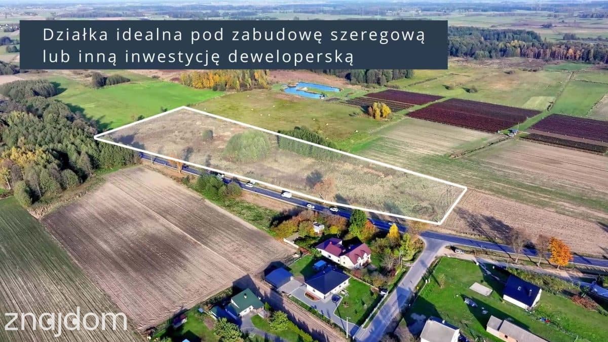 Potencjał inwestycyjny!3ha przy DK63 Siedlce-Łuków - zdjęcie 4