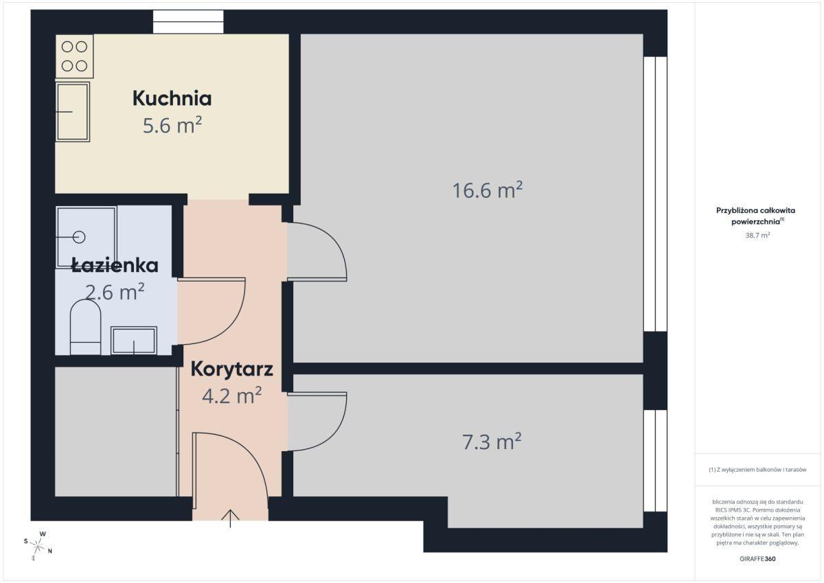 Parter | 2 pokoje | blisko centrum - zdjęcie 18