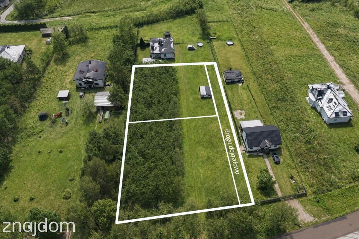 Działka budowlana 1650 m2 w Słowiku - zdjęcie 2