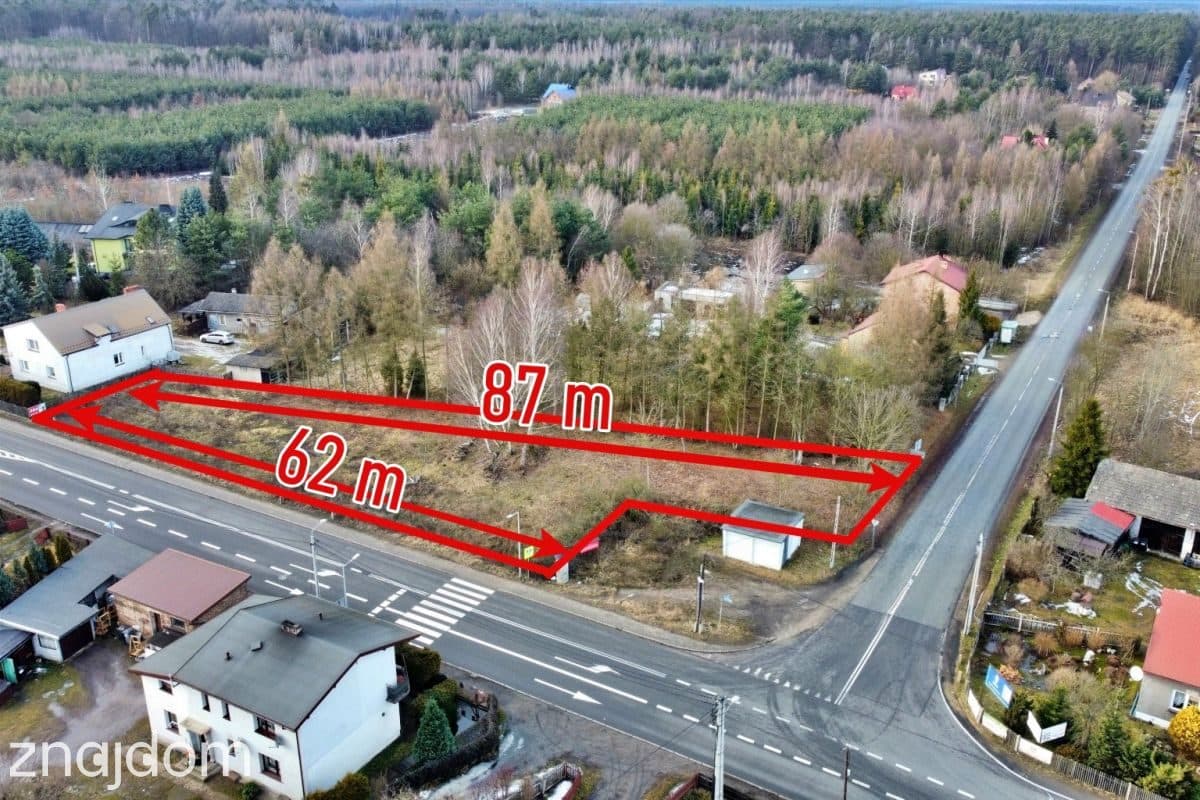 Mega widoczność z DK46+492 usługowa 1840 m²