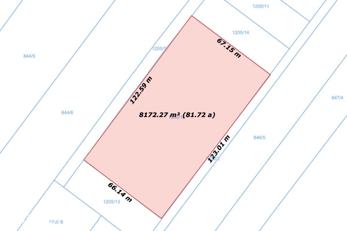 Duża działka z potencjałem-8193m2. - zdjęcie 3
