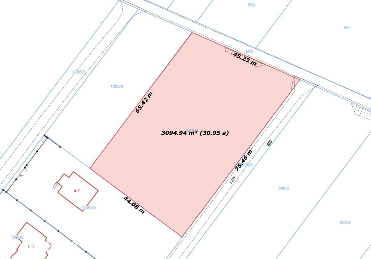 Duża działka-3090 m2.Cisza, przestrzeń. - zdjęcie 2