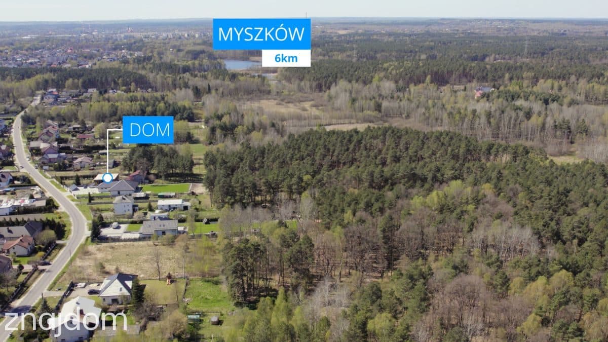 Dom do wykończenia + własny las-Myszków,Bory. - zdjęcie 9