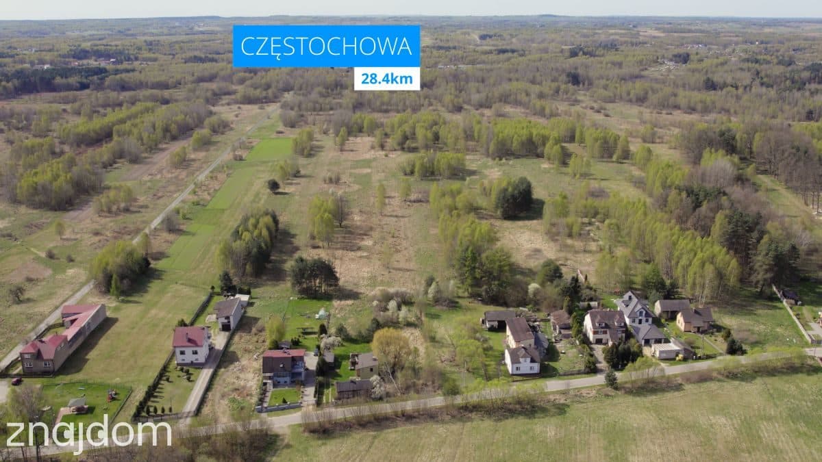 Duża działka budowlano-rolna.Zalew Poraj- 2,6 km - zdjęcie 3