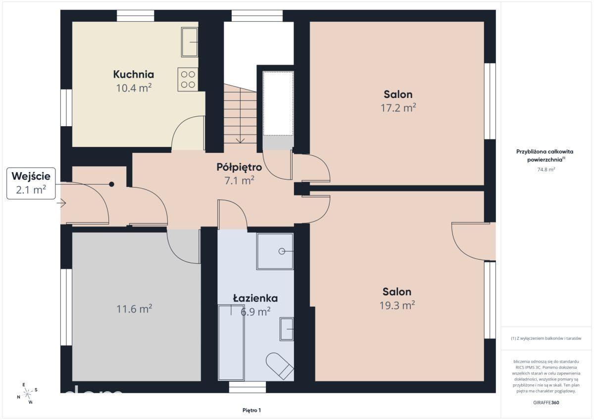 Dom 160 m² | 2 wejścia | garaż | działka 877 m² - zdjęcie 20