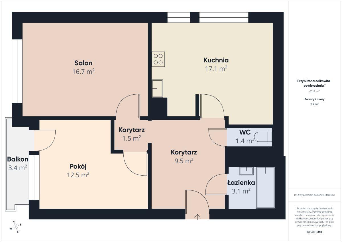 3 pokoje |komfortowy układ | blok po termomoder. - zdjęcie 7