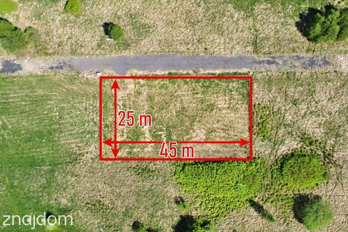 Działka budowlana 1163 m2 z ekspozycją południowa. - zdjęcie 8