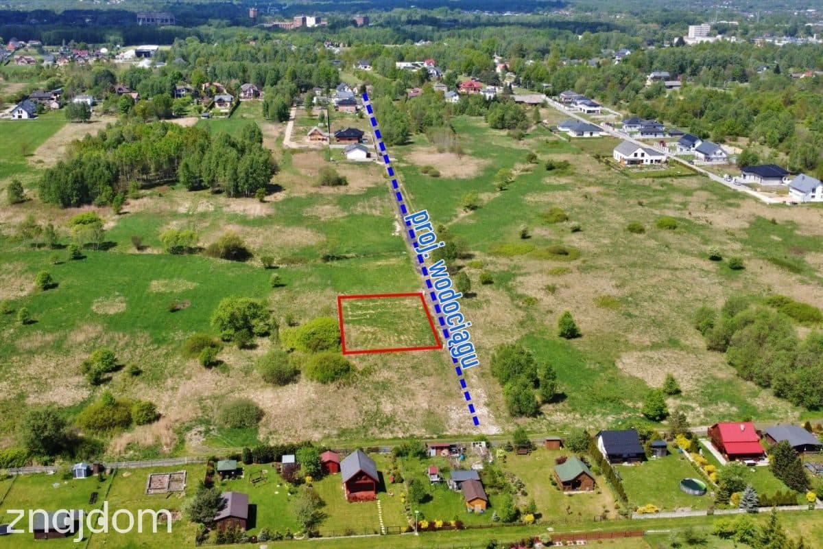 Działka budowlana 1163 m2 z ekspozycją południowa. - zdjęcie 9