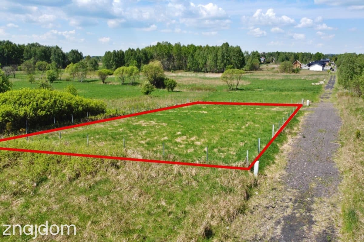 Działka budowlana 1163 m2 z ekspozycją południowa. - zdjęcie 12