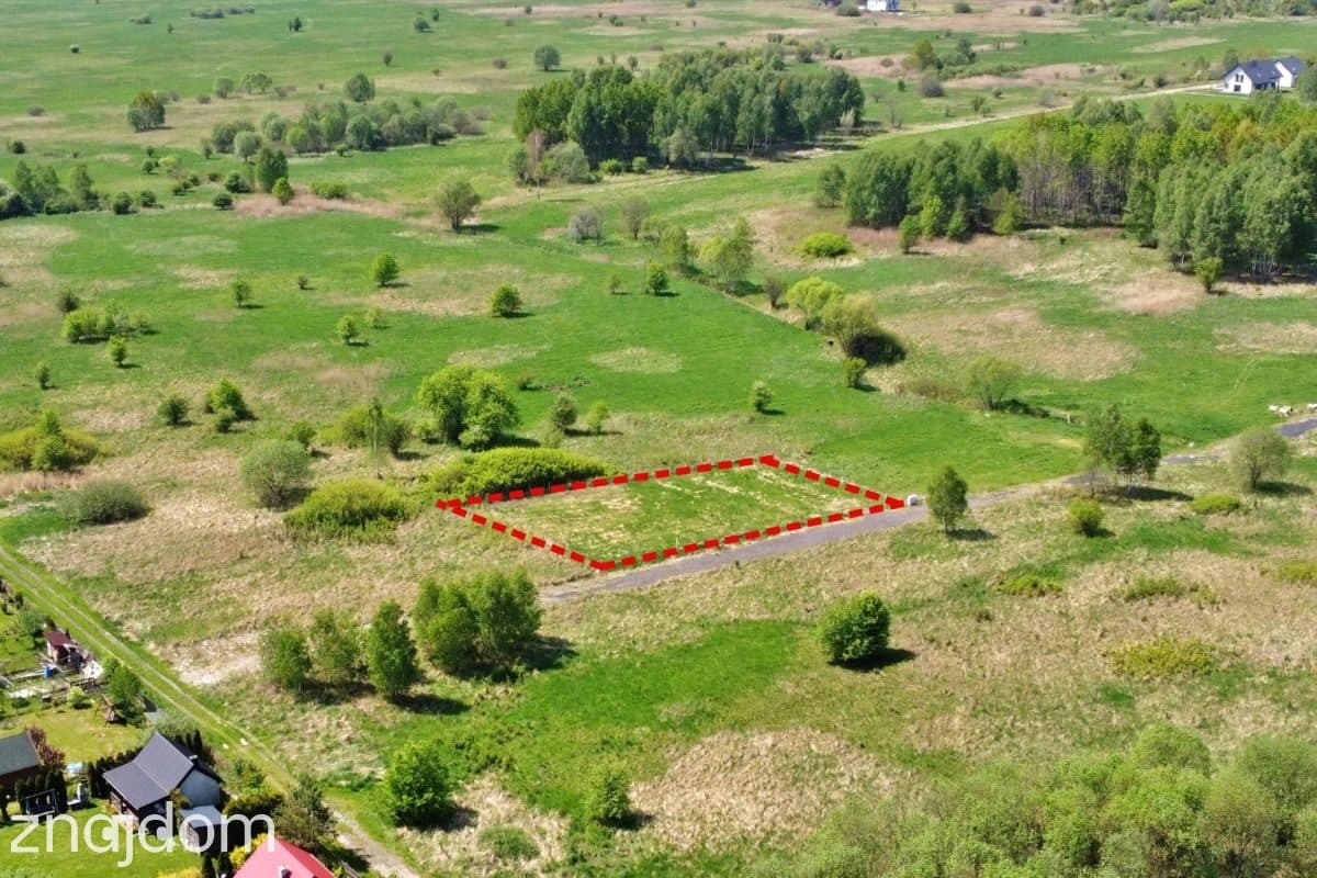 Działka budowlana 1163 m2 z ekspozycją południowa. - zdjęcie 13