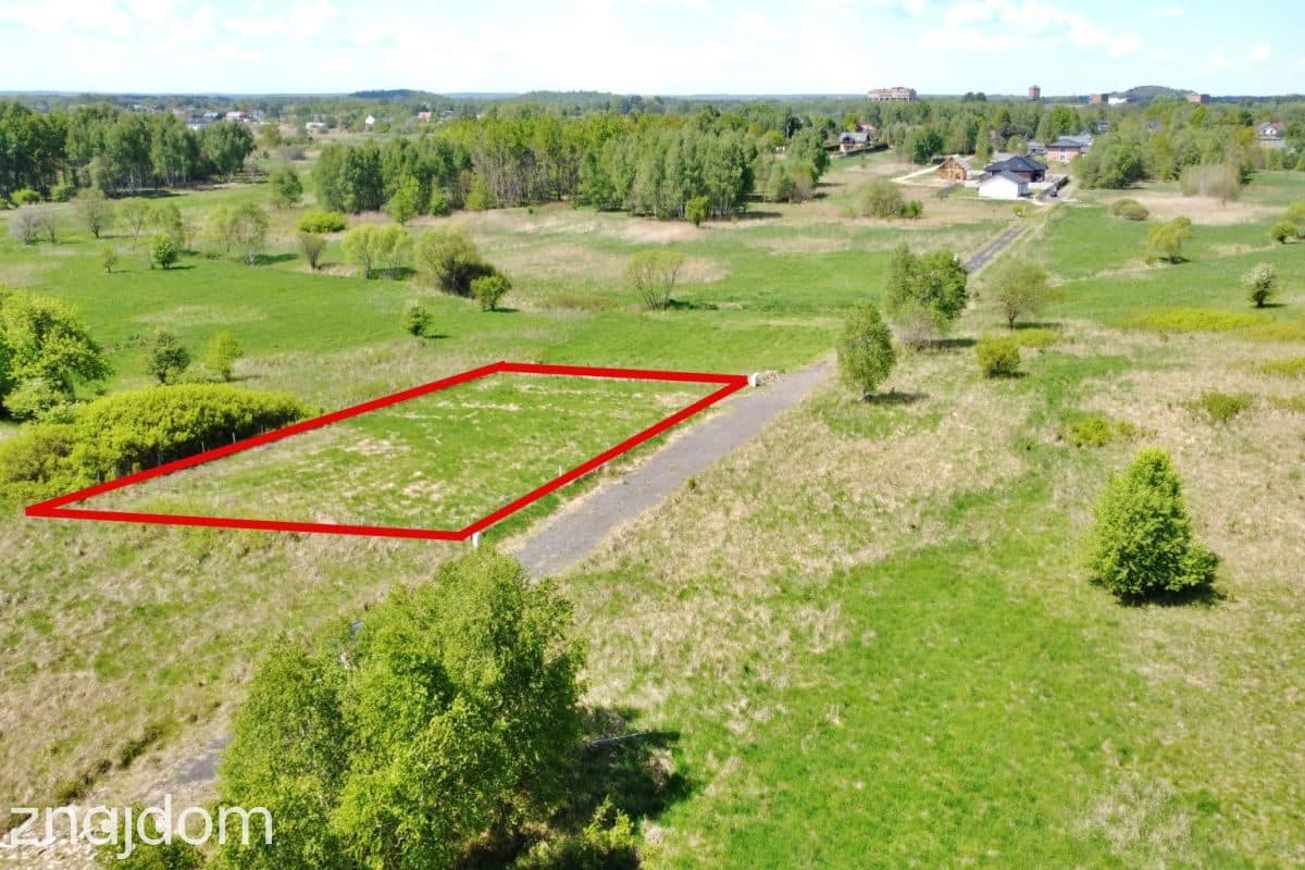 Działka budowlana 1163 m2 z ekspozycją południowa. - zdjęcie 14