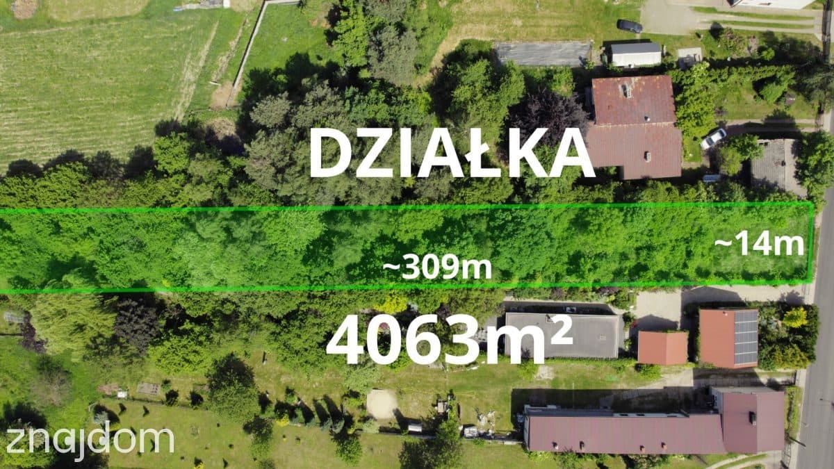 Działka pod budowę domu w zielonej okolicy . - zdjęcie 8