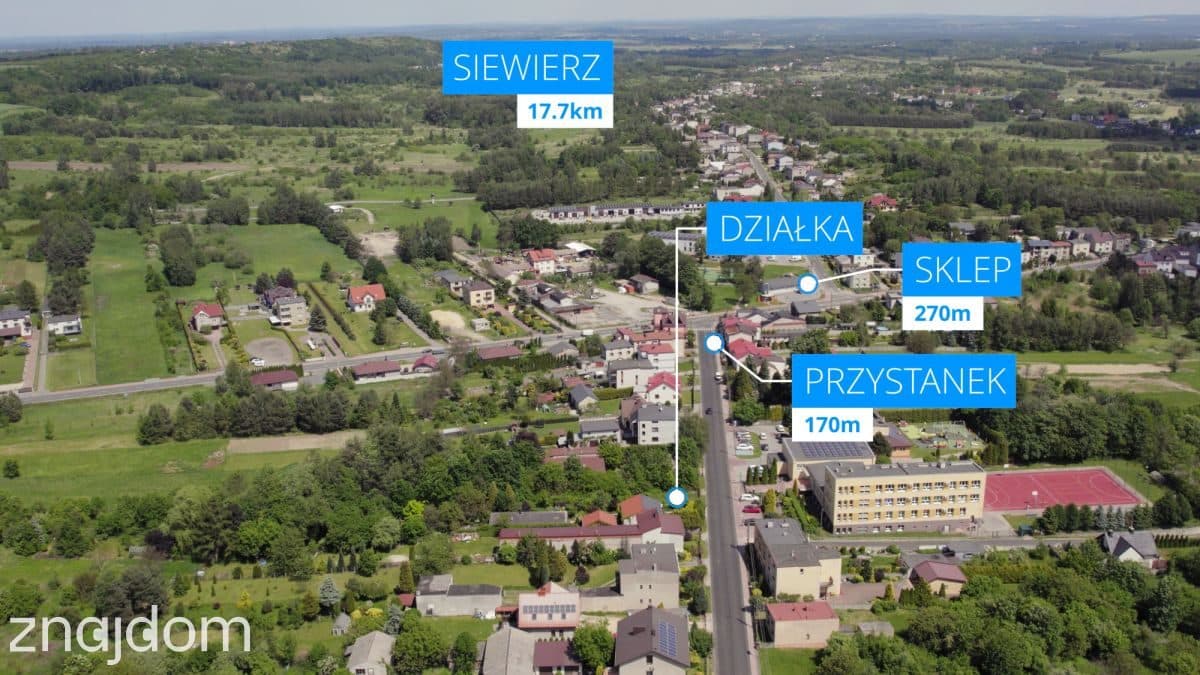 Działka pod budowę domu w zielonej okolicy . - zdjęcie 4