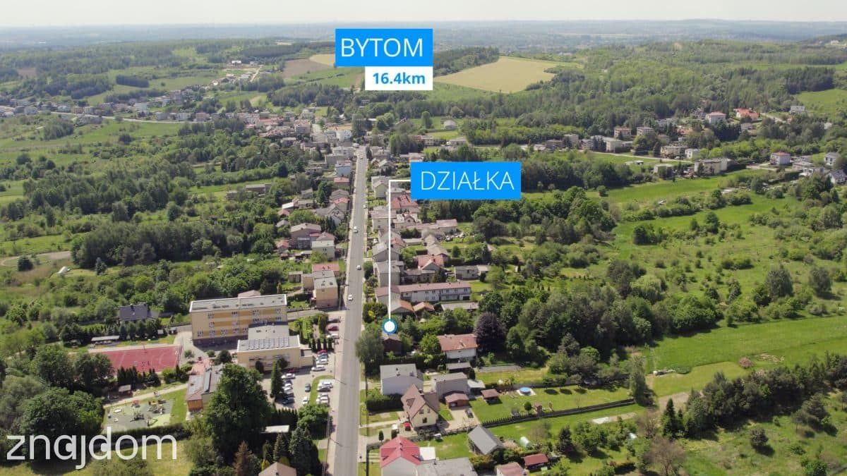 Działka pod budowę domu w zielonej okolicy . - zdjęcie 6