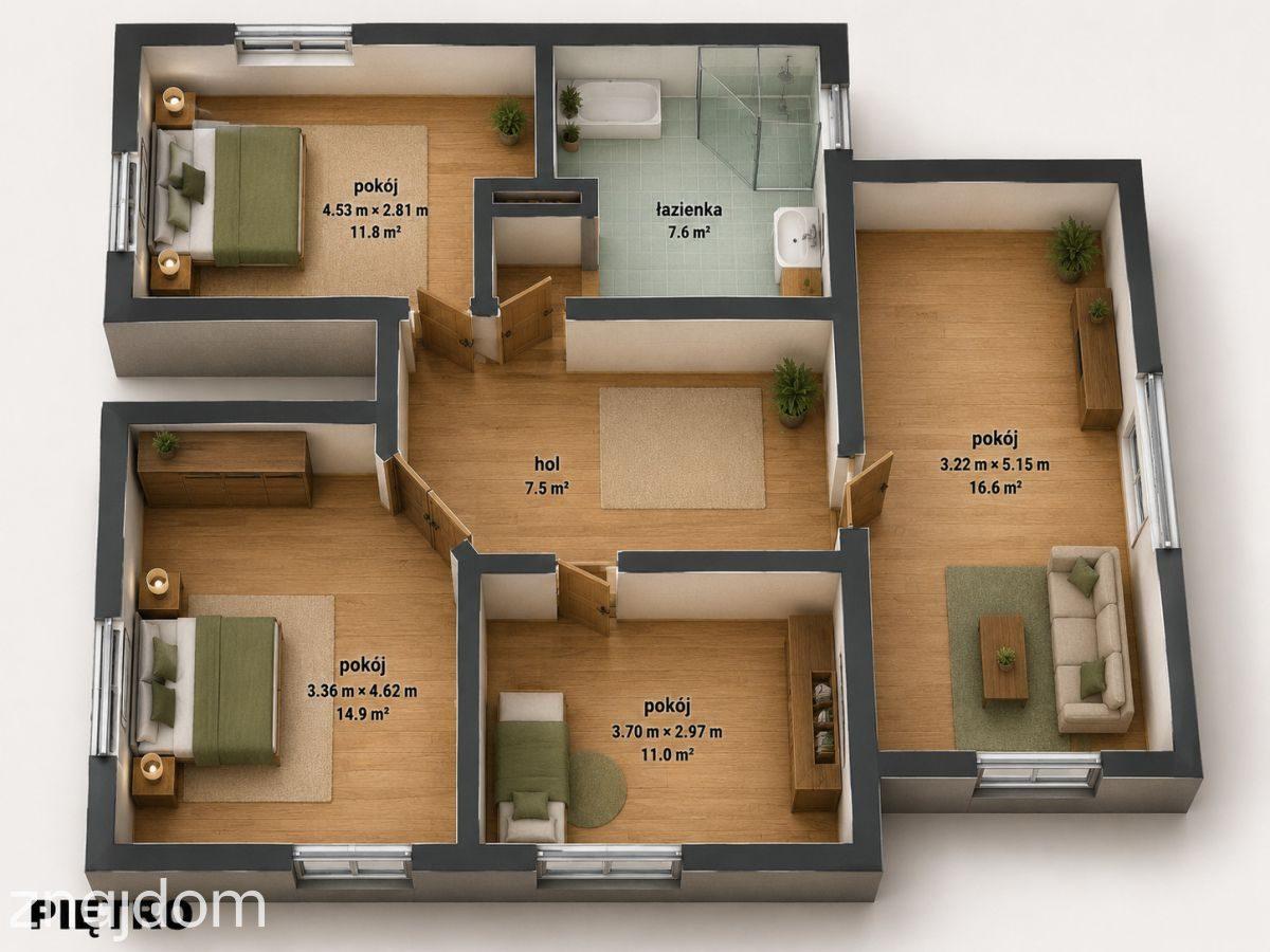 Dom 170 m² na działce 665 m² | 4 sypialnie | Wyry - zdjęcie 20