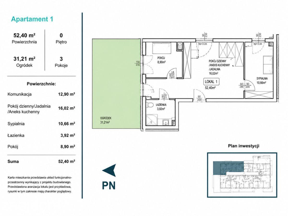 Nowoczesny apartament w kameralnej inwestycji - zdjęcie 10