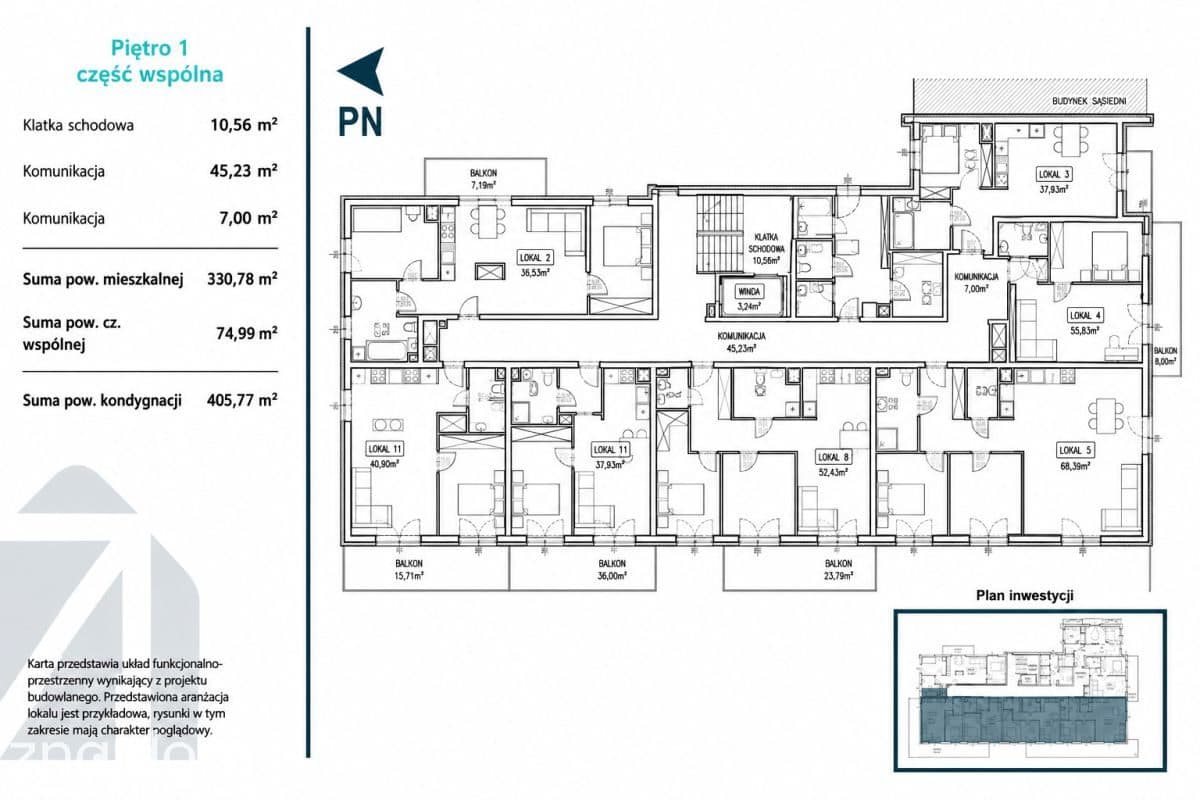 Nowoczesny apartament w kameralnej inwestycji - zdjęcie 9