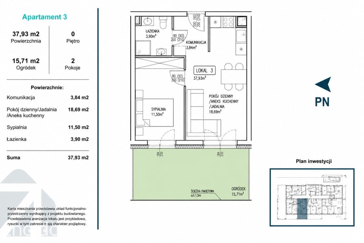 Nowy apartament z ogródkiem | Łódzka 166 - zdjęcie 8