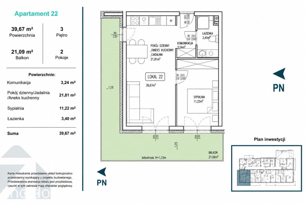 Apartament z garażem i komórką | Częstochowa - zdjęcie 9