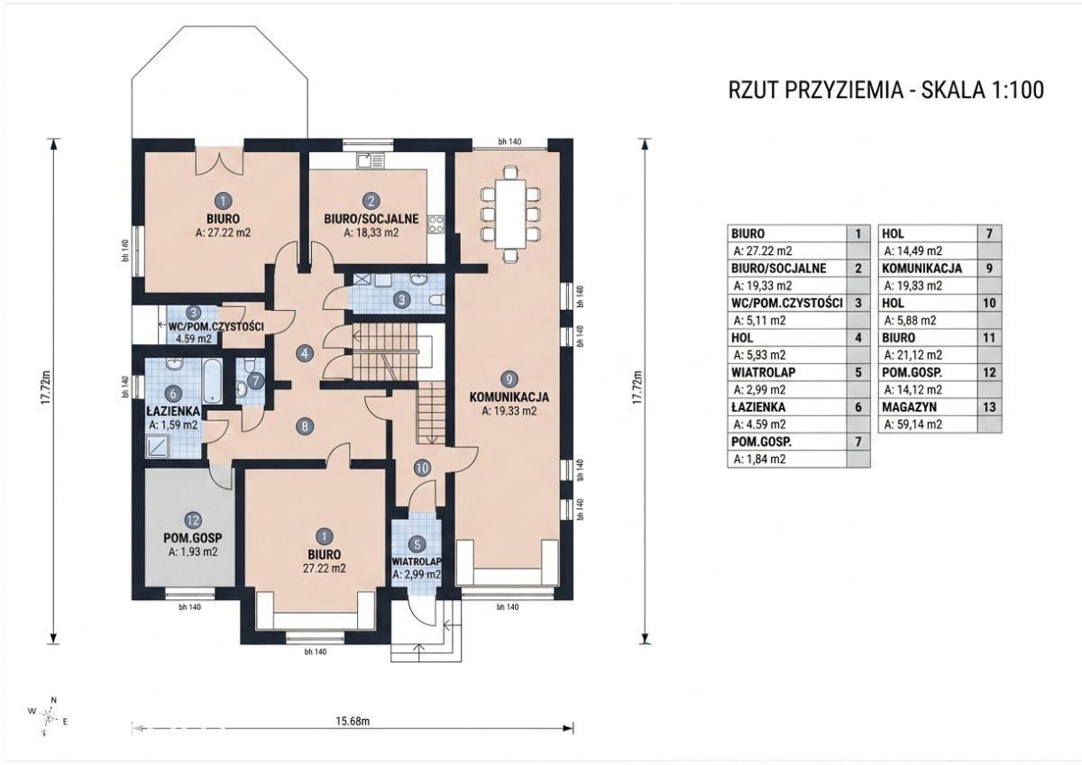 Duży dom wolnostojący 328 m2 – działka 1699 m2 - zdjęcie 8