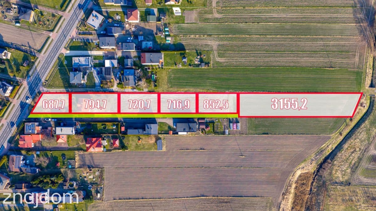 OSTATNIA działka budowlana w Paniówkach!