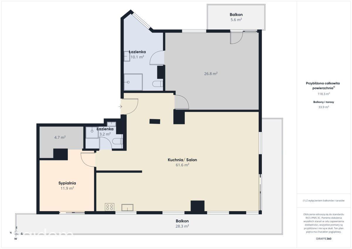 Przestronny apartament z tarasem | garaż 3 miejsca - zdjęcie 7