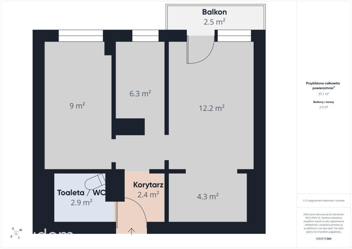 2 pokoje z balkonem, na 1 piętrze, blisko DK86 - zdjęcie 19