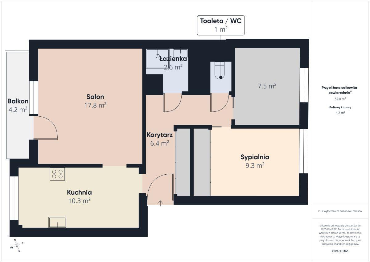 3 pokoje | balkon | pełne wyposażenie w cenie - zdjęcie 20