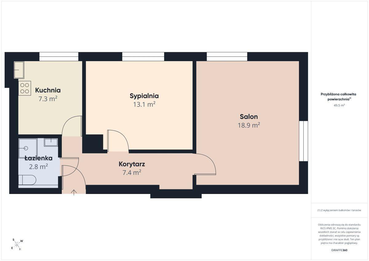 2-pokojowe | Helenka | 50 m² | 1 km od ŚUM - zdjęcie 16