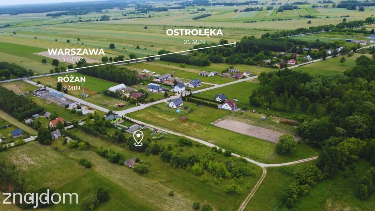 Działka budowlana z widokiem na starorzecze Narwi - zdjęcie 3