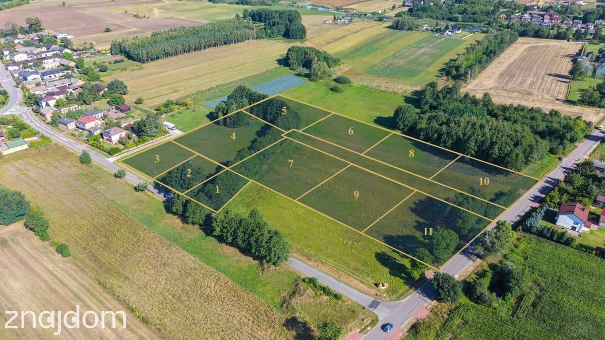 Budowlana 1116 m² pod dom jednorodzinny WZ - zdjęcie 3