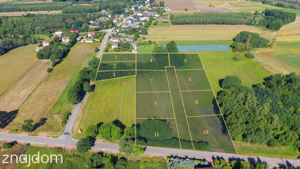Budowlana 1116 m² pod dom jednorodzinny WZ - zdjęcie 2