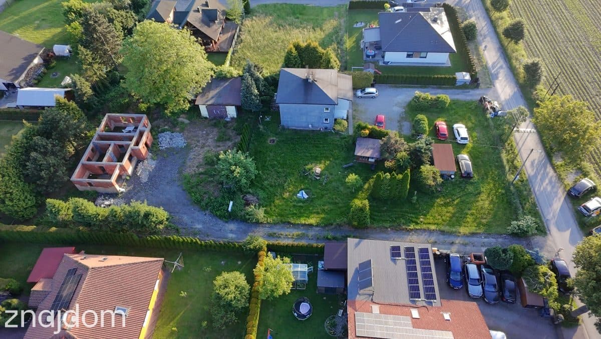 Ustroń Hermanice /Działka z rozpoczętą budową i
