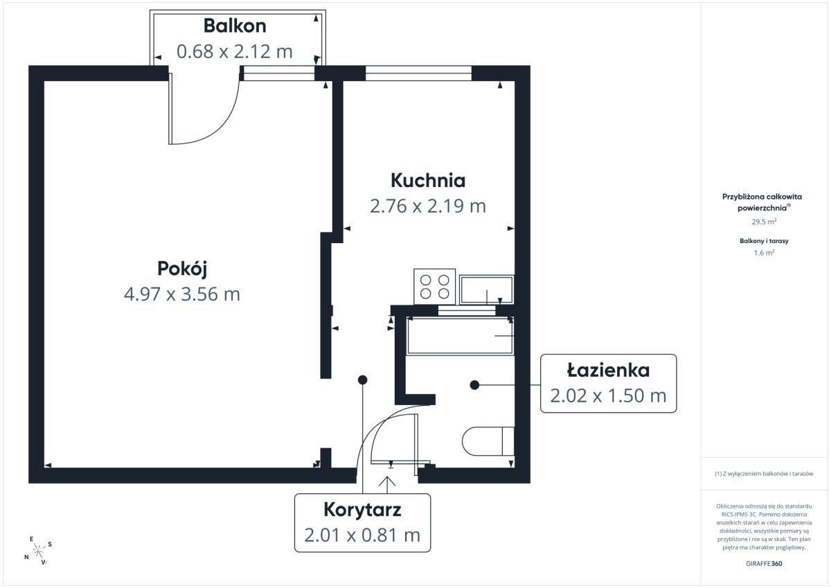 Kawalerka na Milowicach do aranżacji czynsz 305zł - zdjęcie 18