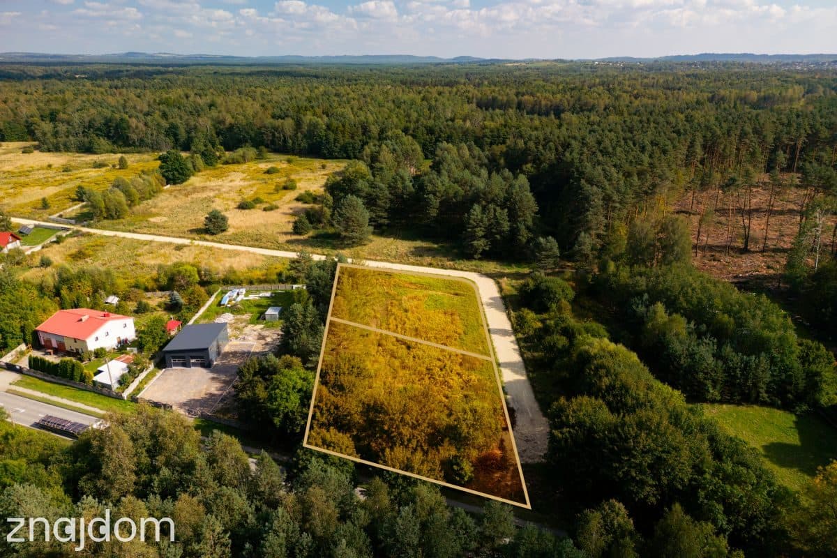 Teren inwestycyjny 1891 m² | MPZP U/P | Turza