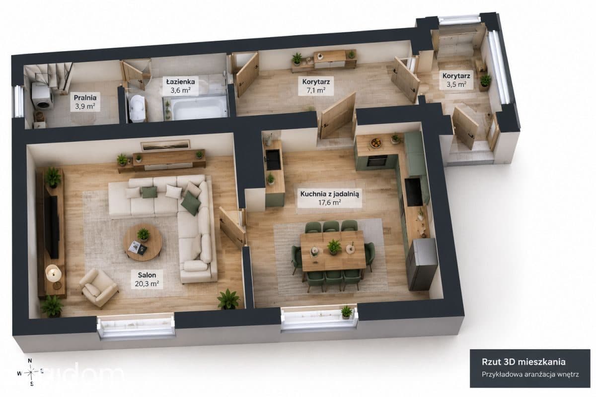 Własny dom w cenie mieszkania|60 m² + działka 430m - zdjęcie 19