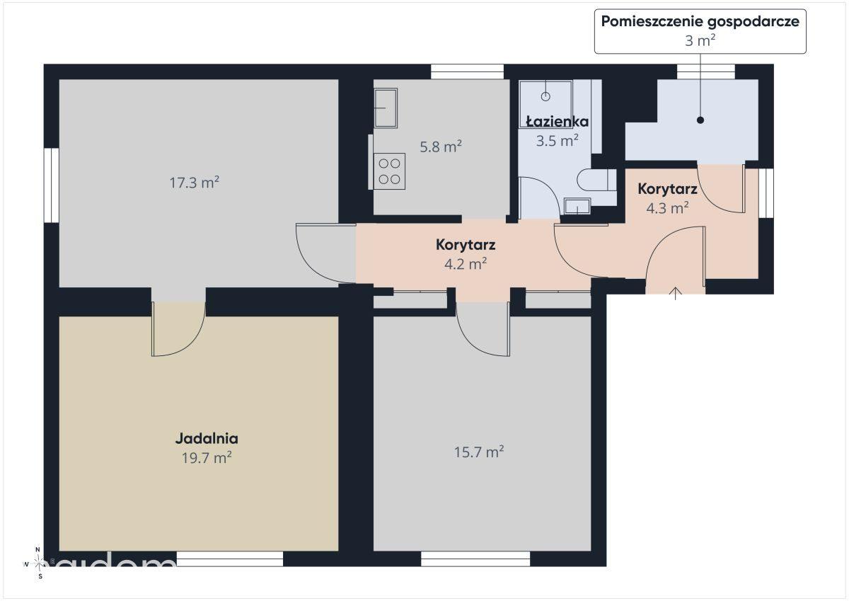 Dom do remontu, Wypalanki, działka 1000 m2 - zdjęcie 20