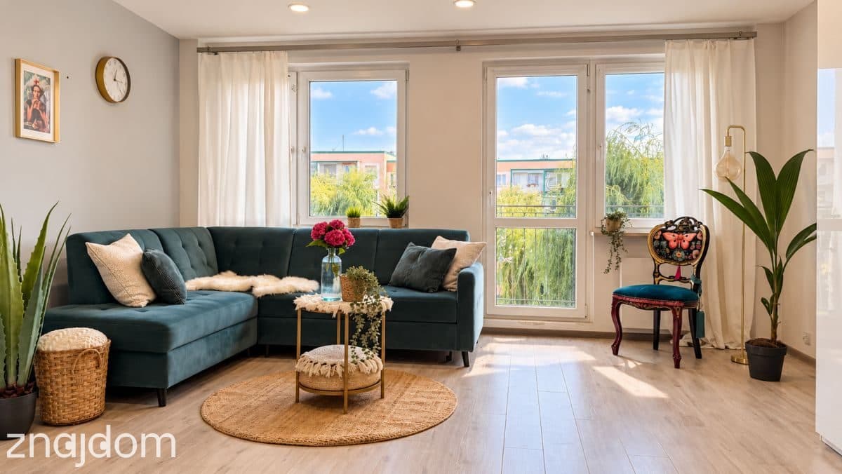 3 pokoje | 61,5 m² | duży balkon | os. Przyjaźń