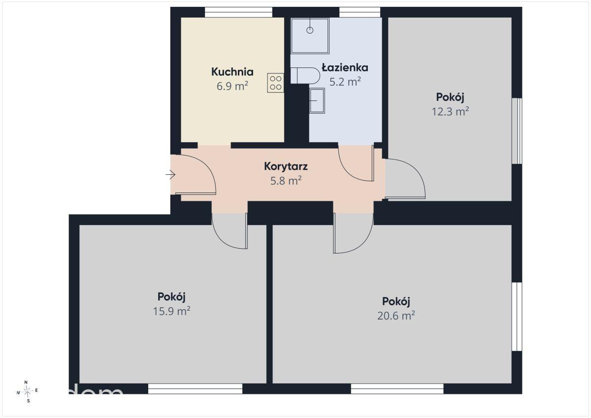 Dom zamiast mieszkania – Lisiniec, działka 1086 m² - zdjęcie 20