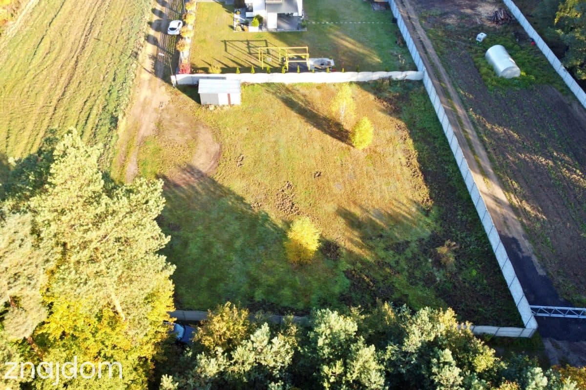 Kwadratowa działka przy lesie Blachownia 1300m2 - zdjęcie 5