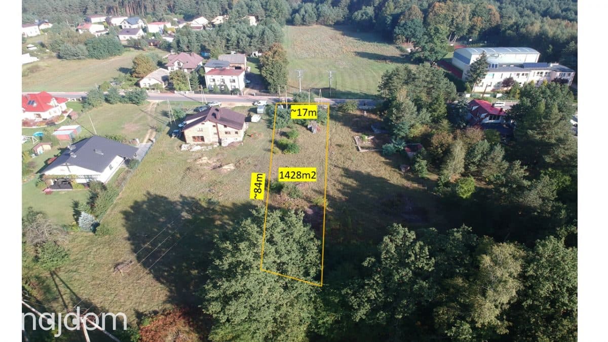 Działka budowlana 1428m2 - Siewierz - zdjęcie 2