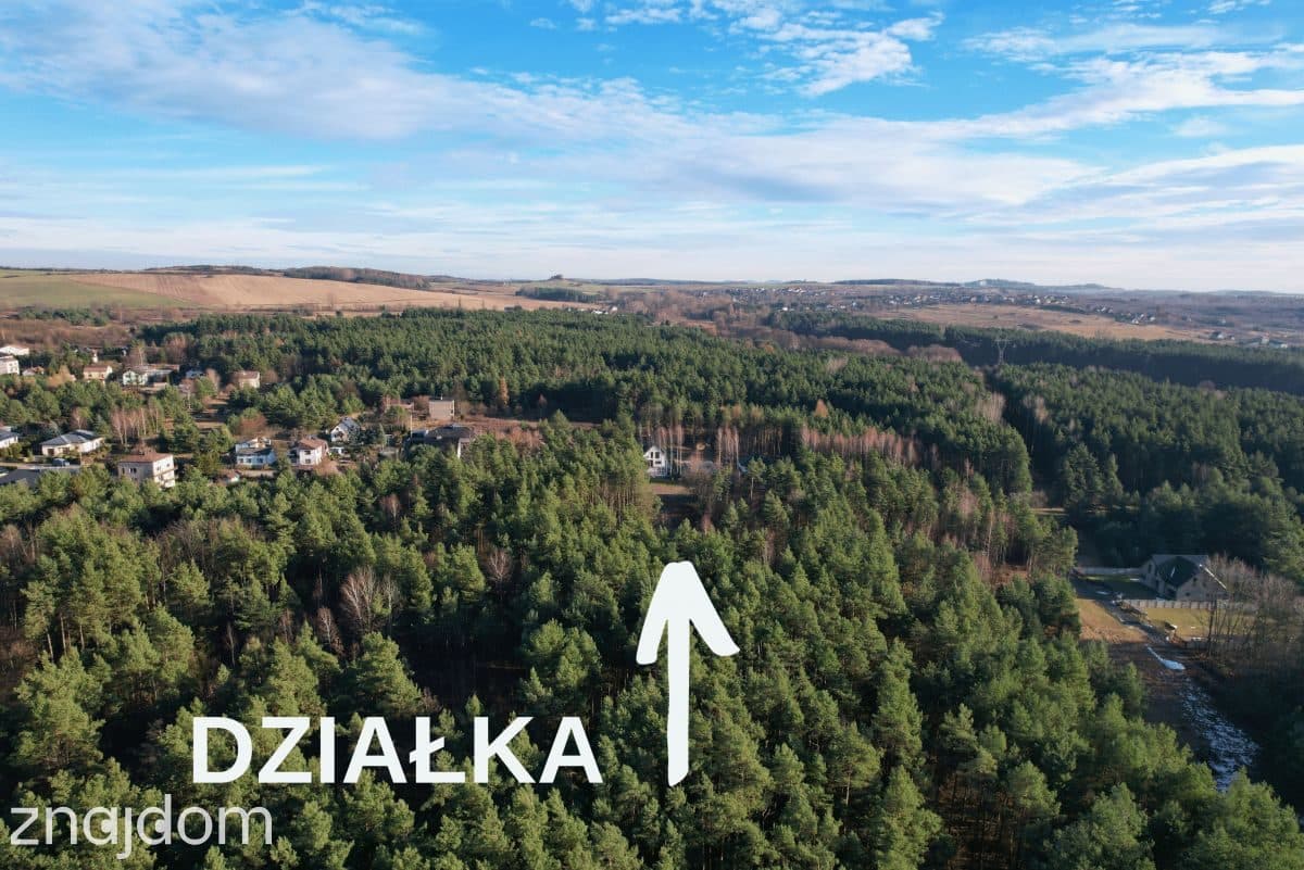 W nowej cenie - Piękna działka w otoczeniu lasu - zdjęcie 8