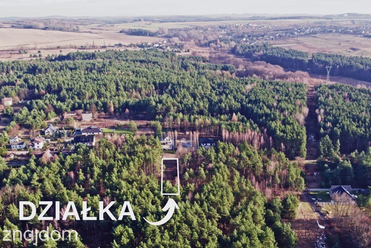 W nowej cenie - Piękna działka w otoczeniu lasu - zdjęcie 13