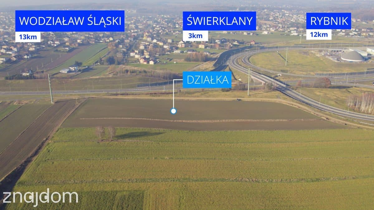 NOWA CENA! Duża działka przy zjeździe z A1 - zdjęcie 6