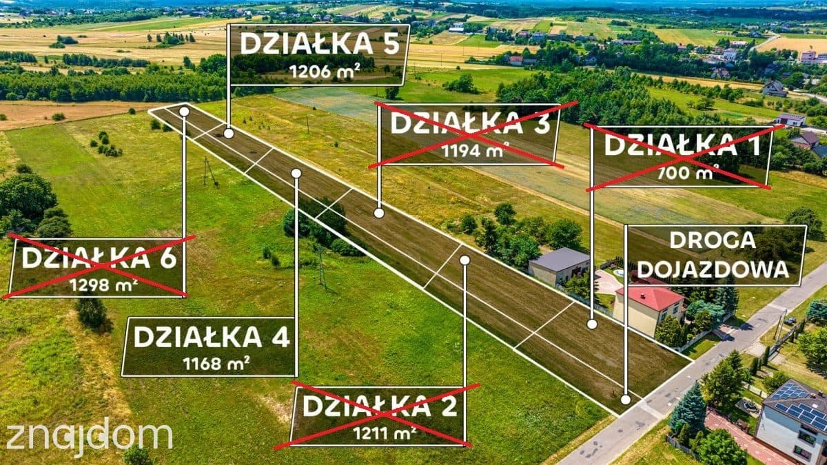 Działka Widokowa pod budowę domu - zdjęcie 2